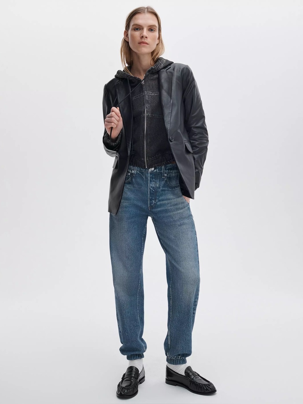 rag & bone Miramar Dark Indigo Relaxed Jogger Jeans